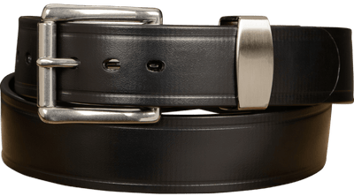 The Hercules Belt™ -  Black Max Thick With Stainless Buckle And Keeper 1.50" (H510BK) - Bullhide Belts