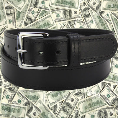 Leather Money Belts for Men
