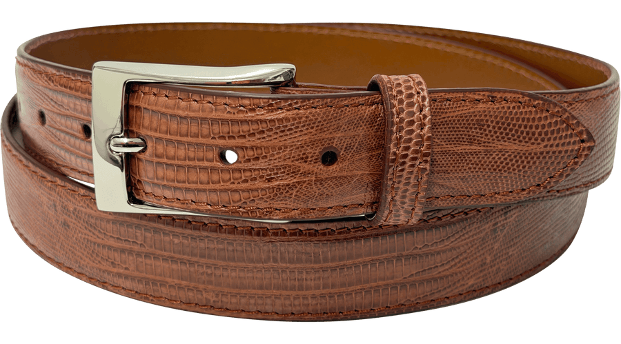 Lizard Tail Belts for Men | Exotic Leather Accessories