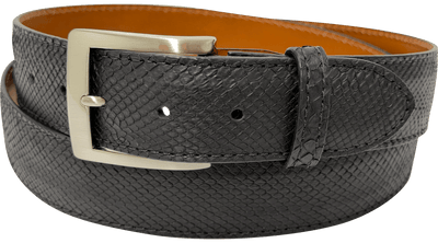 Snakeskin Belts for Men | Python Leather Belts – BullhideBelts.com
