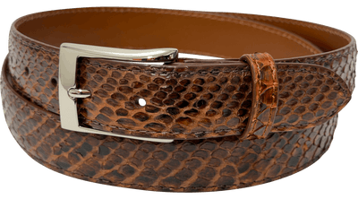 Snakeskin Belts for Men | Python Leather Belts – BullhideBelts.com