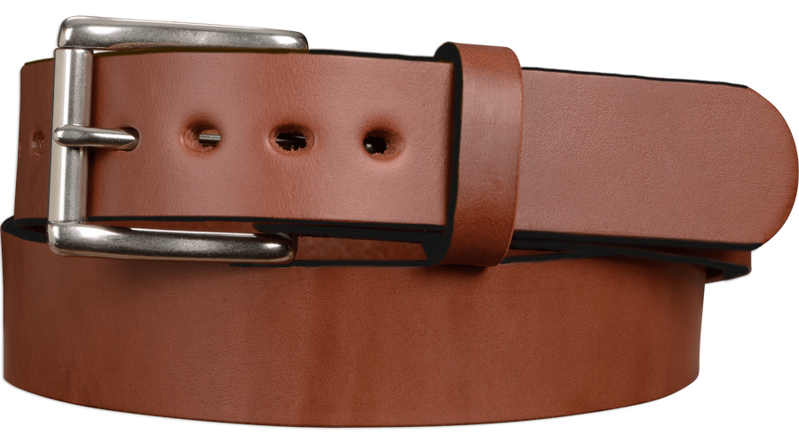 Nickel Free Men s Leather Belts Hypoallergenic Buckles BullhideBelts