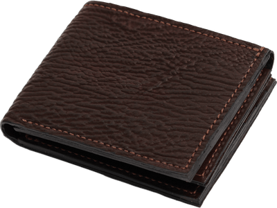 Brown Shark Luxury Designer Exotic Bifold Wallet With Flip Up ID Window **SHIPS APRIL 8th** - BullhideBelts.com