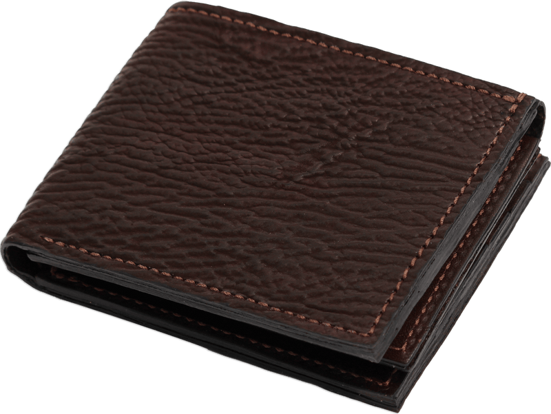 Brown Shark Luxury Designer Exotic Bifold Wallet With Flip Up ID Window **SHIPS APRIL 8th** - BullhideBelts.com