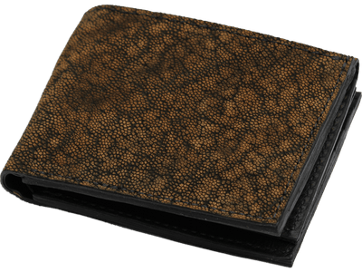 Tree Bark Elephant Luxury Designer Exotic Bifold Wallet With Flip Up ID Window **SHIPS APRIL 8th** - BullhideBelts.com