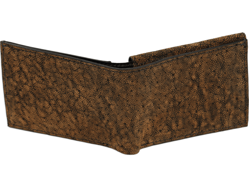 Tree Bark Elephant Luxury Designer Exotic Bifold Wallet With Flip Up ID Window **SHIPS APRIL 8th** - BullhideBelts.com