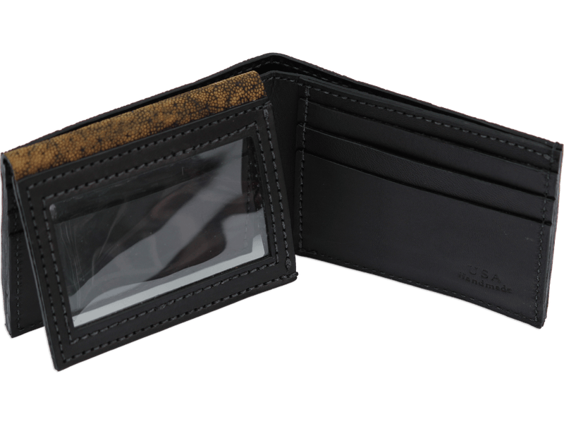 Tree Bark Elephant Luxury Designer Exotic Bifold Wallet With Flip Up ID Window **SHIPS APRIL 8th** - BullhideBelts.com