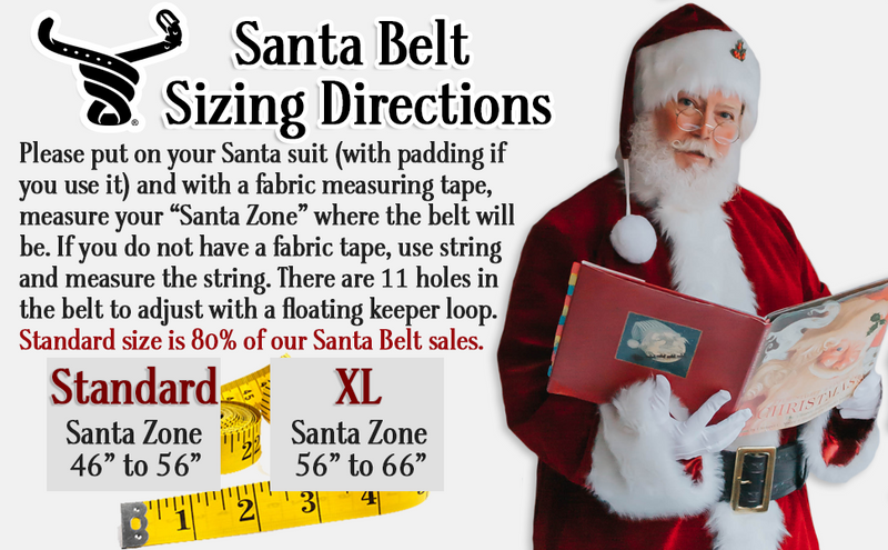 The Santa Claus: Black Premium Leather Oak Leaf Embossed 3.50" Professional Belt - BullhideBelts.com