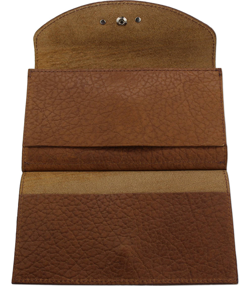 Tan Bison Leather Deluxe Women&
