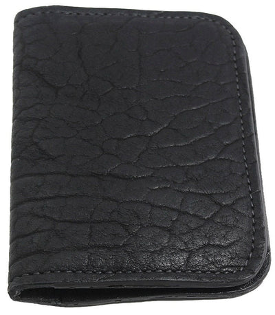 Bullhide Belts Black American Bison Passport Wallet