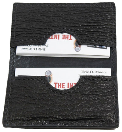 Bullhide Belts Black Shark Credit Card & Business Card Wallet