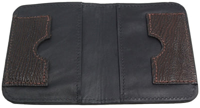 Bullhide Belts Brown Shark Passport Wallet