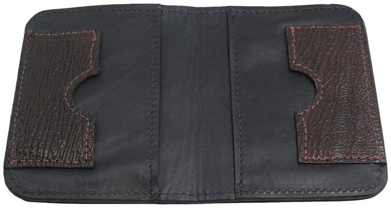 Bullhide Belts Brown Shark Passport Wallet