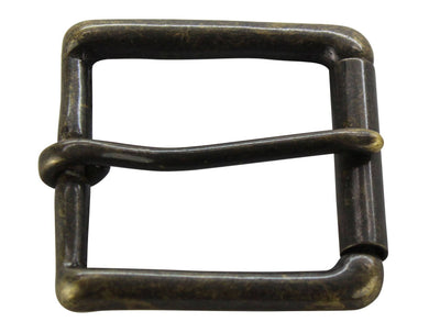 Adams: Antique Brass Roller Buckle - Bullhide Belts