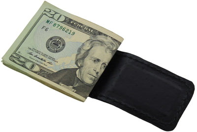 Charcoal Gray Elephant Cash Clip - Bullhide Belts