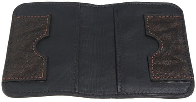 Bullhide Belts Dark Brown Elephant Passport Wallet