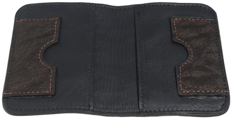 Bullhide Belts Dark Brown Elephant Passport Wallet