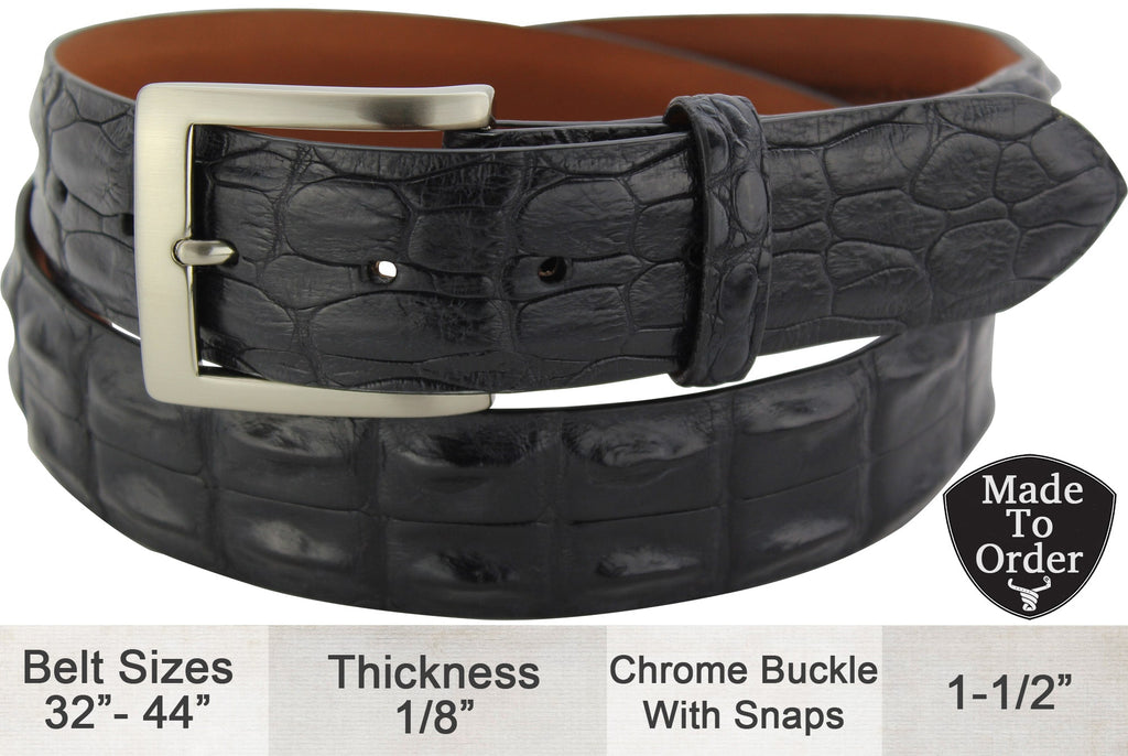 Best crocodile belts best sale