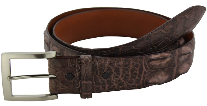 ベルト DOFFJASON Cowhide crocodile pattern belt BROWN DJ24SSCBT001B MUSINSA | DOFFJASON Cowhide crocodile pattern belt BROWN