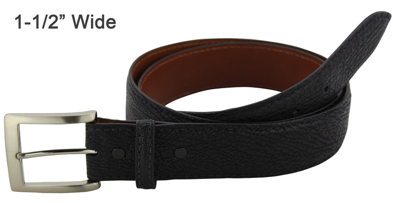 Black Shark Designer Full Grain Leather Belt (Allow Approx. 4 Weeks To Ship) - Bullhide Belts