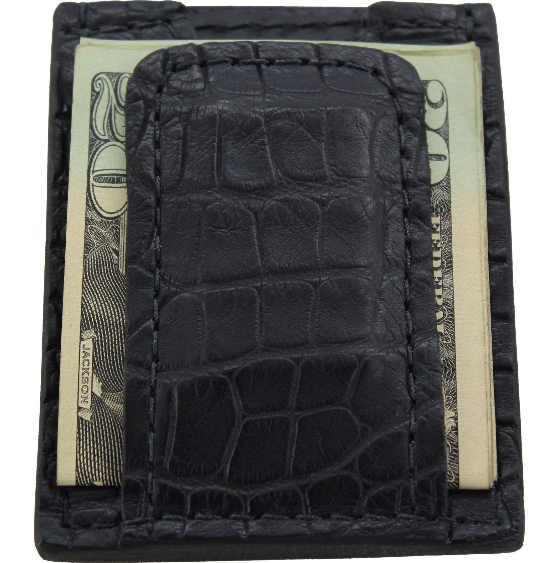 Crocodile money clip wallet outlet