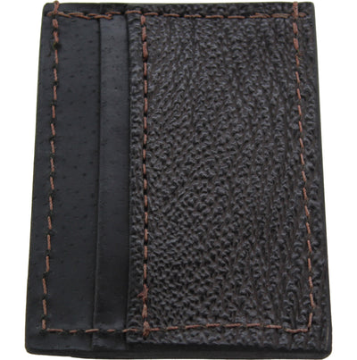 Brown Shark Money Clip Wallet With Credit Card Slots - Bullhide Belts