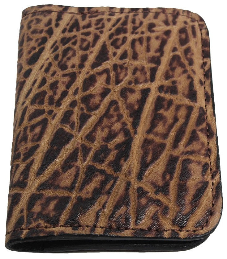 Bullhide Belts Rustic Brown Elephant Passport Wallet