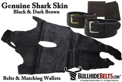 Brown Shark Passport Wallet - Bullhide Belts