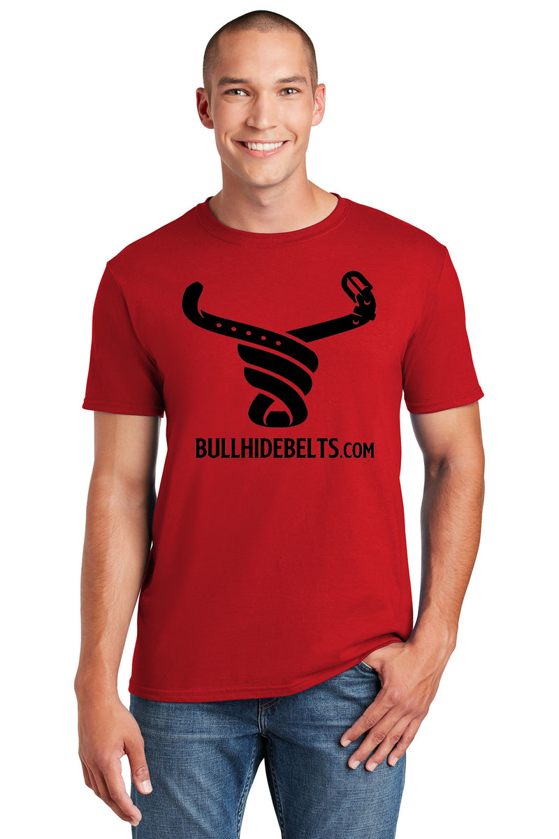 Bullhide Belts BullhideBelts.com Logo Adult T-Shirt