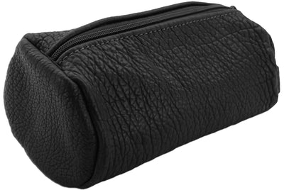 Bullhide Belts Black American Bison Travel Toiletry Zippered Bag