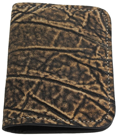 Bullhide Belts Tree Bark Elephant Passport Wallet