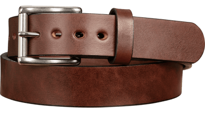 SPECIAL OFFER The Eastwood: Brown Non Stitched Max Thick 1.50" - Bullhide Belts