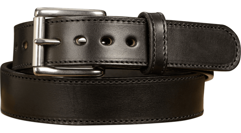 SPECIAL OFFER The Eastwood: Black Stitched Max Thick 1.50" - Bullhide Belts
