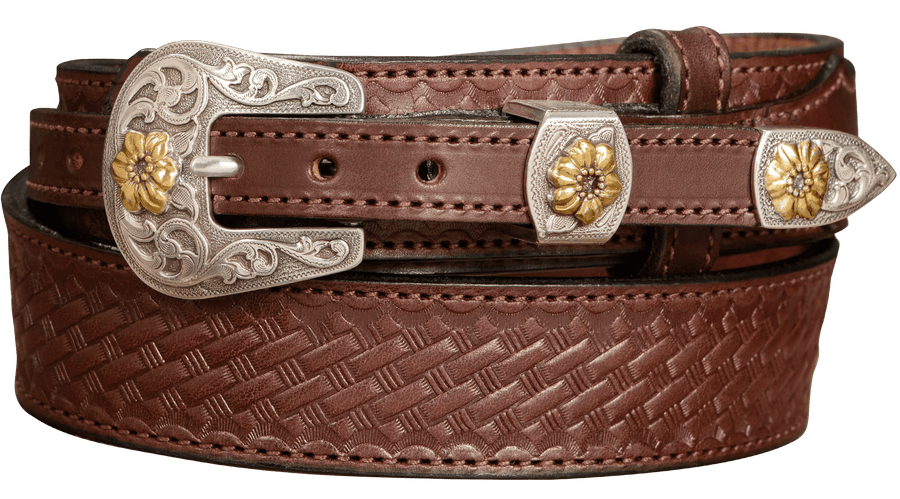Western Leather Belts for Men | Classic & Durable
