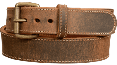 Steel Core Leather Gun Belts - USA Made