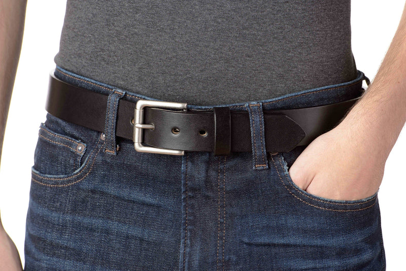 SPECIAL OFFER The Maverick: Black Non Stitched 1.50" - Bullhide Belts