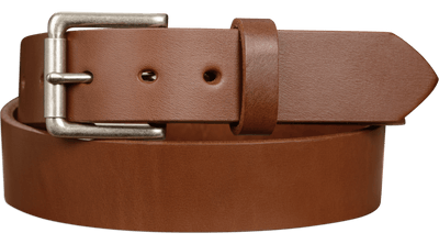 The Maverick: Caramel Tan Non Stitched 1.50" - Bullhide Belts