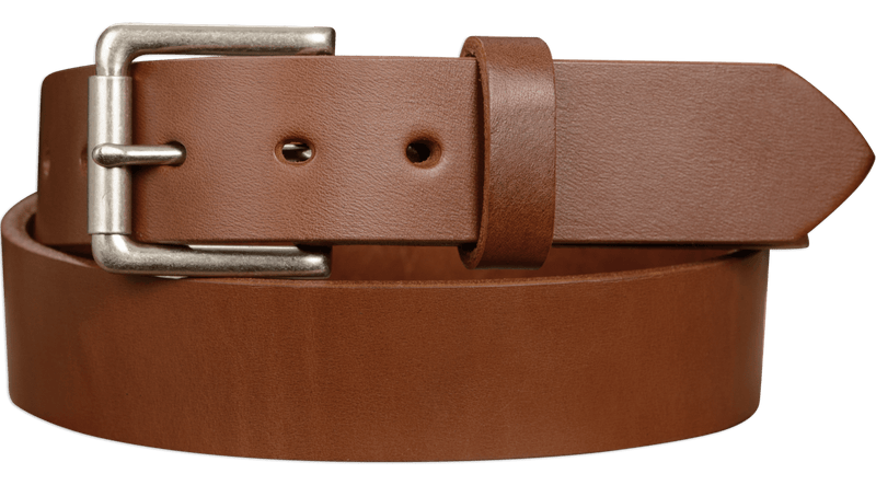 The Maverick: Caramel Tan Non Stitched 1.50" - Bullhide Belts