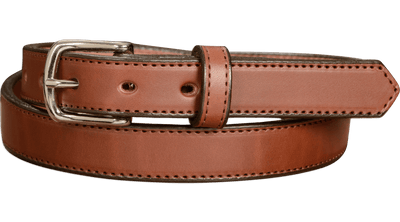 Tan Italian Calf Leather Dress Belt 1" BullhideBelts.com Tan Italian Calf Leather Dress Belt 1" BullhideBelts.com