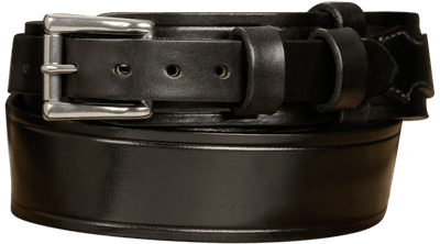 The Winchester: Black Creased Accent Ranger 1.75" Extra Wide - Bullhide Belts