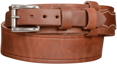 The Winchester: Hot Dipped Tan Creased Accent Ranger 1.75" Extra Wide - Bullhide Belts