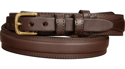 The Walker: Brown Stitched Ranger 1.25" - Bullhide Belts