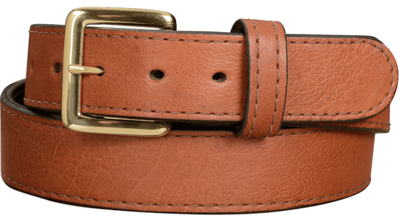 Brown American Bison Belt - Bullhide Belts