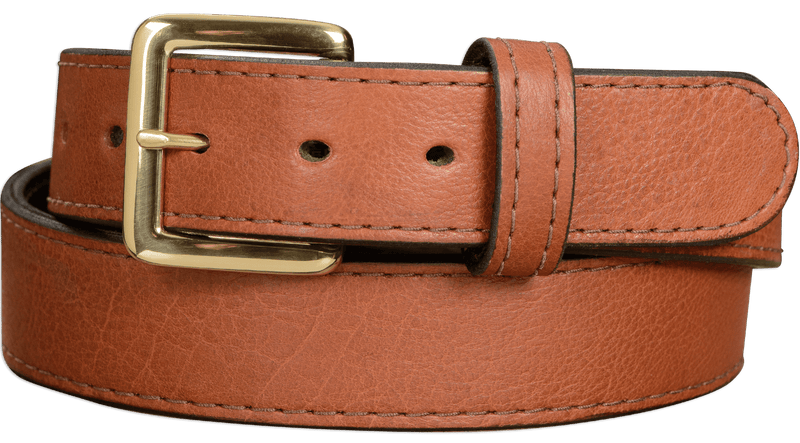 Brown American Bison Belt - Bullhide Belts