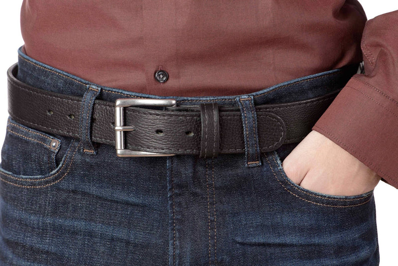 Black American Bison Max Thickness Gun Belt - Bullhide Belts