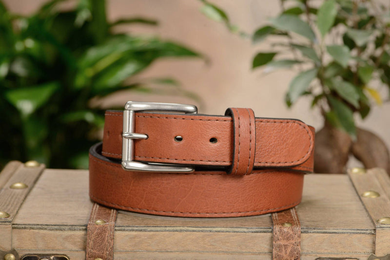 Brown American Bison Max Thickness Gun Belt - Bullhide Belts