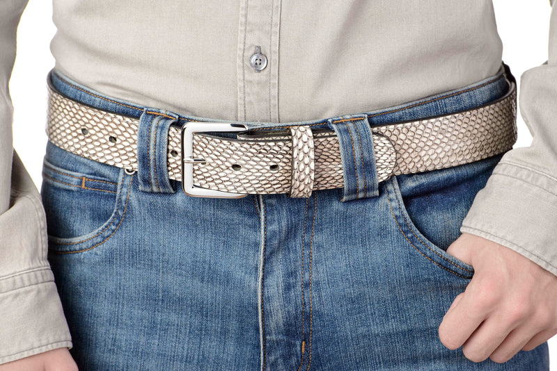 Indonesian Spitting Cobra Money Belt With 25" Zipper - Bullhide Belts