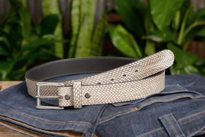 Indonesian Spitting Cobra Max Thickness Belt - Bullhide Belts