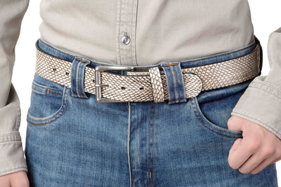 Indonesian Spitting Cobra Max Thickness Belt - Bullhide Belts