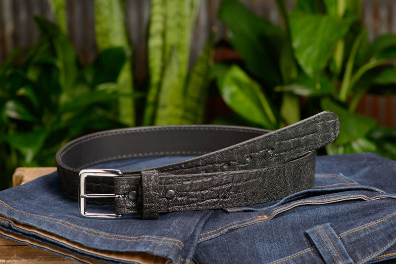 Black Elephant Belt - Bullhide Belts